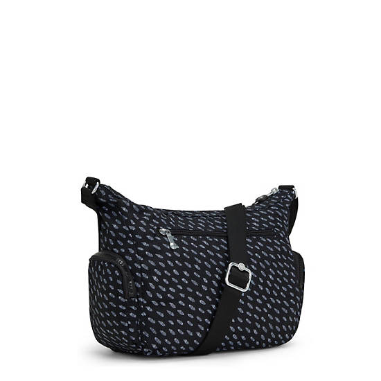 Kipling Gabbie Small Printed Çapraz Askılı Çanta Mavi Beyaz | TR 2066SG